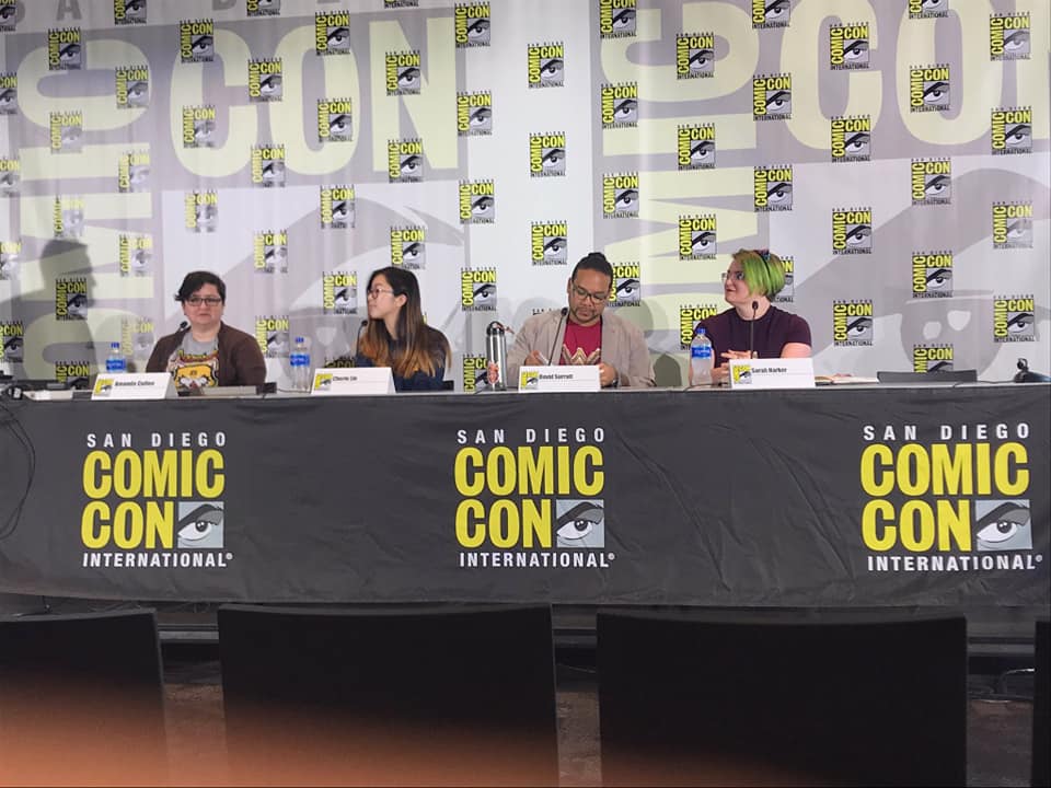 Panelists at San Diego Comic Con