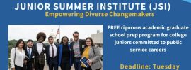 PPIA Junior Summer Institute flyer