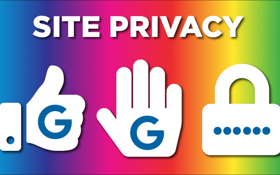 Site Privacy Options
