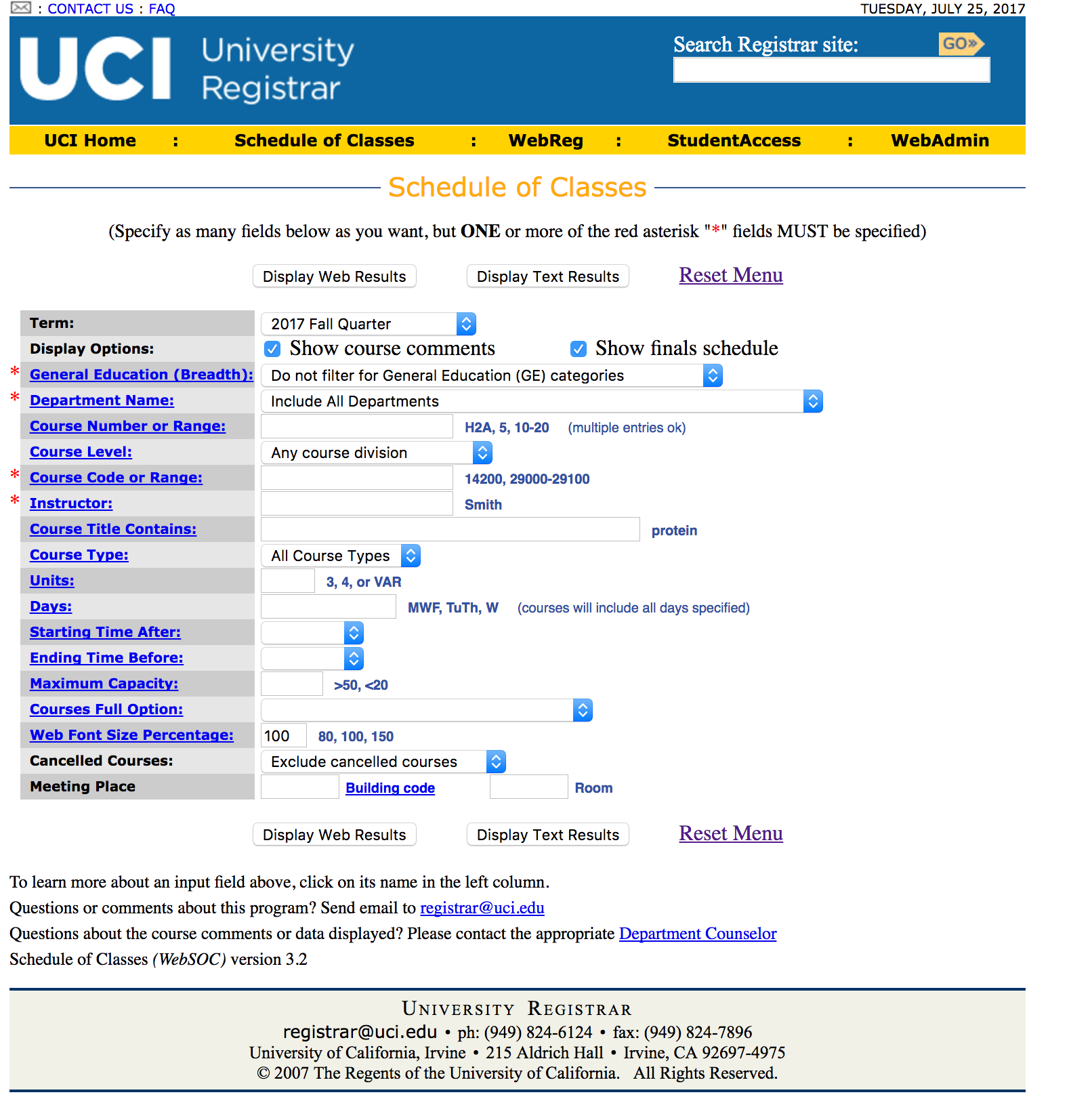 Course Selection Tips and Tricks at UCI – Written by Shruti Khurana