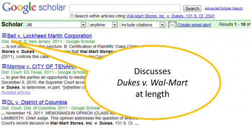 Cases citing Wal-Mart v. Dukes, 2011