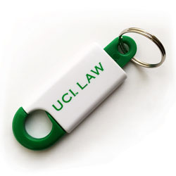 library-keychain-green