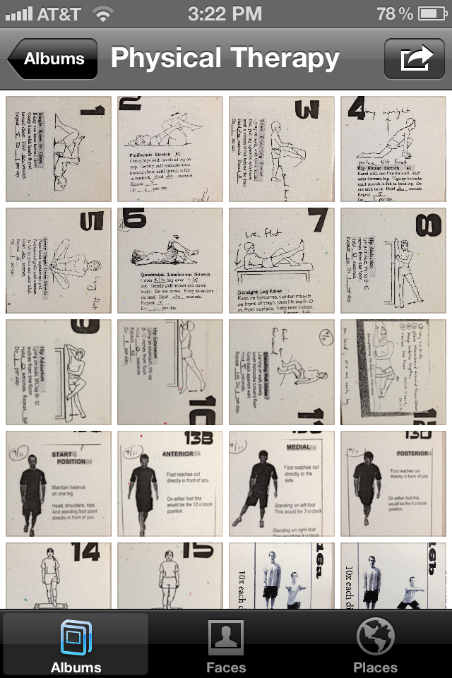 Physical Therapy Flash Cards