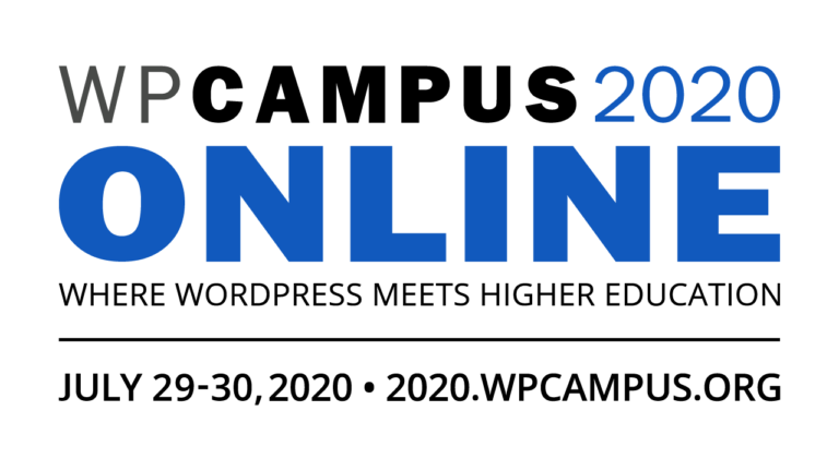 WPCampus 2020 Online