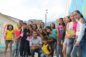 Students in MENTE Program in Ibagué Colombia. 2013