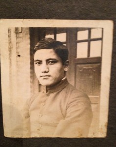 Ataullah Khwaja, my maternal grandfather, in his youth